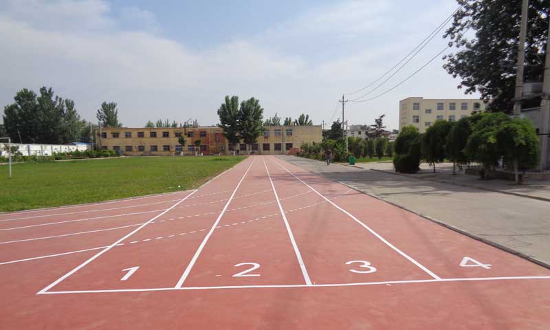 運動地板膠廠家_室外運動地膠施工