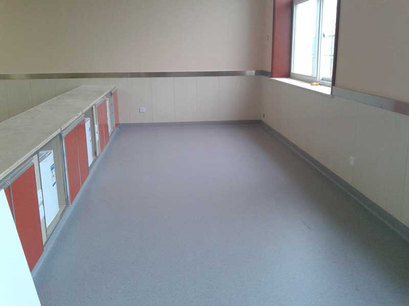醫(yī)療場所用醫(yī)院pvc地板如何鋪裝？
