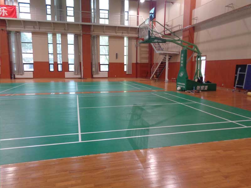 PVC塑膠運動地板的組成結構